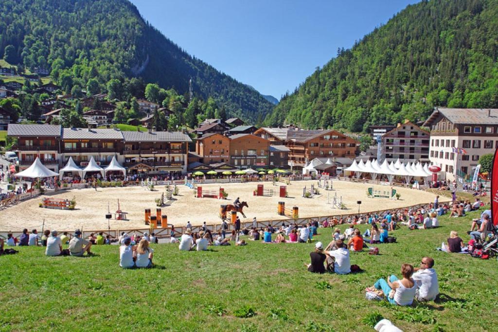 Chalet-Hotel Du Borderan La Clusaz Dış mekan fotoğraf