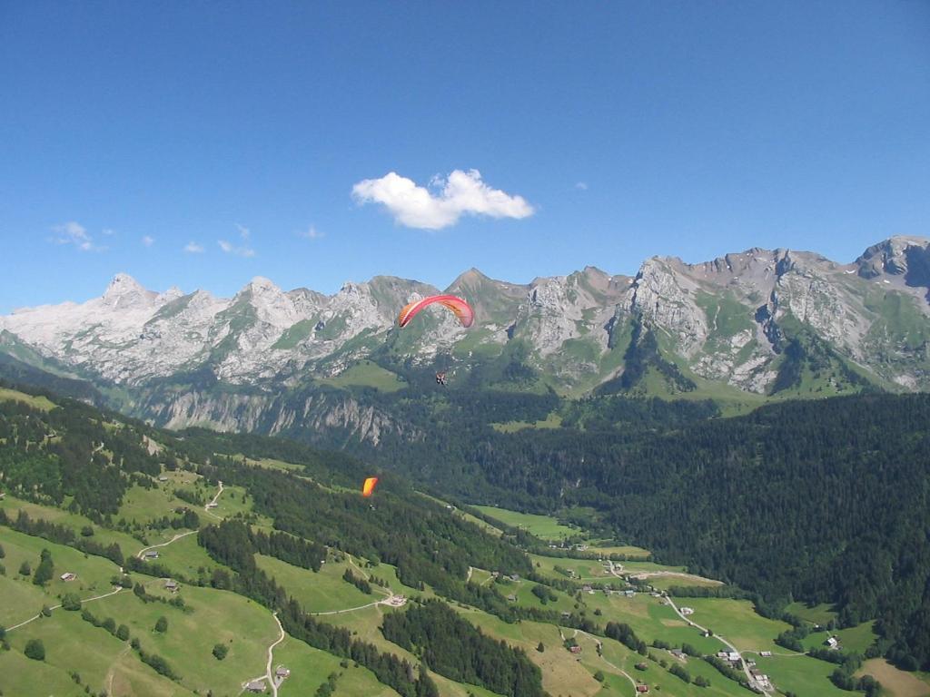 Chalet-Hotel Du Borderan La Clusaz Dış mekan fotoğraf